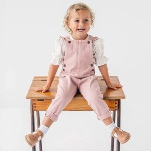 Zara Kids Ruffle Strap Overalls 18-24M